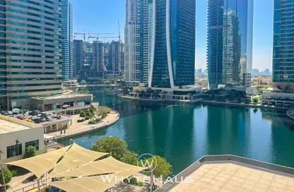 Apartment - 1 Bedroom - 2 Bathrooms for rent in Green Lakes Towers - JLT Cluster S - Jumeirah Lake Towers - Dubai