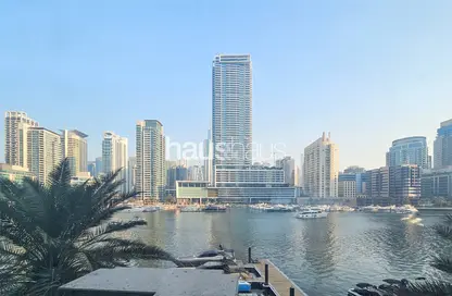 شقة - غرفة نوم - 2 حمامات للايجار في برج بيوبورت - مارينا بروموناد - دبي مارينا - دبي