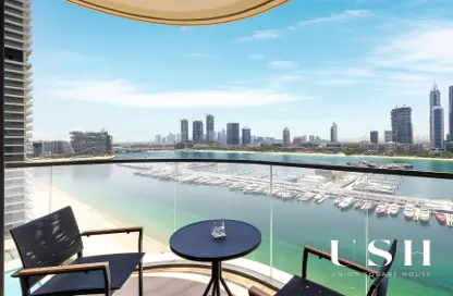 Apartment - 2 Bedrooms - 2 Bathrooms for sale in Marina Vista - EMAAR Beachfront - Dubai Harbour - Dubai
