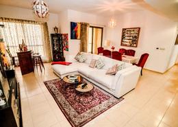 Living / Dining Room image for: Apartment - 3 bedrooms - 4 bathrooms for sale in Shams 2 - Shams - Jumeirah Beach Residence - Dubai, Image 1