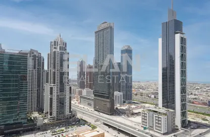 شقة - غرفة نوم - 1 حمام للايجار في برج التاج - دبي وسط المدينة - دبي
