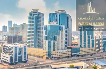 شقة - غرفة نوم - 2 حمامات للبيع في أورينت تاور 1 - أورينت تاور - البستان - عجمان