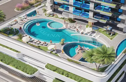 صورة لـ حوض سباحة شقة - 2 غرف نوم - 3 حمامات للبيع في برج مانهاتن - قرية الجميرا سركل - دبي ، صورة رقم 1