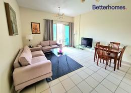 Living / Dining Room image for: Apartment - 1 bedroom - 1 bathroom for rent in Al Samar 2 - Al Samar - Greens - Dubai, Image 1