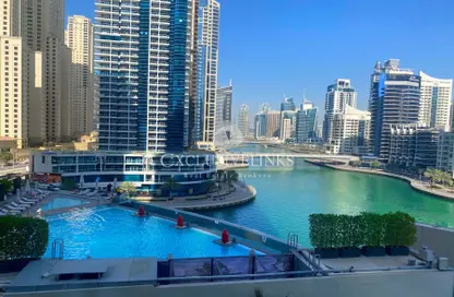 شقة - غرفة نوم - 1 حمام للبيع في البرج الاوسط - باي سنترال - دبي مارينا - دبي