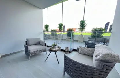 Living Room image for: Apartment - 1 Bathroom for sale in Sky Hills Residence - Al Barsha South - Al Barsha - Dubai, Image 1