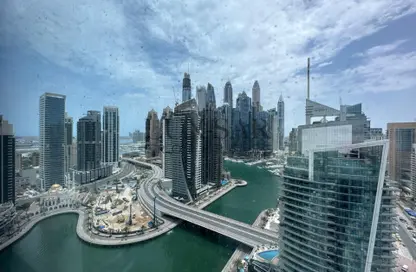 Apartment - 3 Bedrooms - 3 Bathrooms for rent in Time Place Tower - Dubai Marina - Dubai