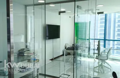 Office Space - Studio - 2 Bathrooms for rent in Jumeirah Bay X2 - JLT Cluster X - Jumeirah Lake Towers - Dubai