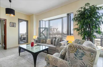 شقة - غرفة نوم - 2 حمامات للايجار في البرج الجنوبي 5 - الجناح الجنوبي - وسط مدينة دبي - دبي