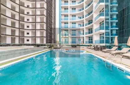 Apartment - 1 Bedroom - 2 Bathrooms for rent in Oasis Tower - Al Rashidiya 1 - Al Rashidiya - Ajman