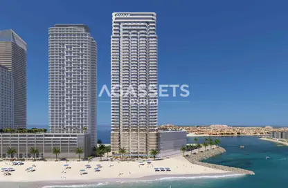 Apartment - 2 Bedrooms - 2 Bathrooms for sale in Beachgate by Address - EMAAR Beachfront - Dubai Harbour - Dubai
