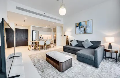 Apartment - 1 Bedroom - 1 Bathroom for rent in Marina Vista - EMAAR Beachfront - Dubai Harbour - Dubai