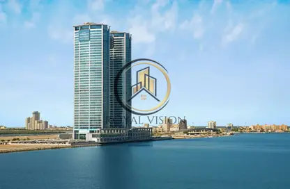 Apartment - 1 Bedroom - 2 Bathrooms for sale in Julphar Residential Tower - Julphar Towers - Al Nakheel - Ras Al Khaimah