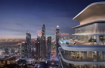 Apartment - 4 Bedrooms - 5 Bathrooms for sale in Seapoint Tower 1 - Seapoint - EMAAR Beachfront - Dubai Harbour - Dubai