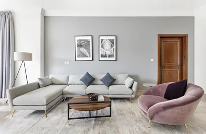 Apartment - 2 Bedrooms - 2 Bathrooms for rent in The Fairmont Palm Residence South - The Fairmont Palm Residences - Palm Jumeirah - Dubai