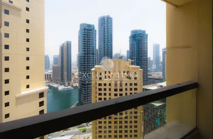 Apartment - 3 Bedrooms - 3 Bathrooms for rent in Sadaf 4 - Sadaf - Jumeirah Beach Residence - Dubai