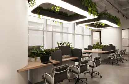 Office Space - Studio - 2 Bathrooms for rent in Vision Tower - Business Bay - Dubai