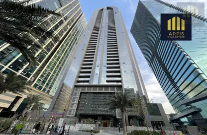 Outdoor Building image for: Apartment - 1 Bedroom - 2 Bathrooms for rent in Duja Tower - Sheikh Zayed Road - Dubai, Image 1