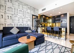 Living / Dining Room image for: Apartment - 1 bedroom - 2 bathrooms for rent in Millennium Atria Business Bay - Business Bay - Dubai, Image 1
