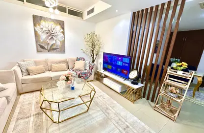 Apartment - 2 Bedrooms - 2 Bathrooms for rent in Beach Tower 2 - Al Khan Lagoon - Al Khan - Sharjah