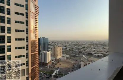 Apartment - 2 Bedrooms - 3 Bathrooms for rent in Ajman One Towers - Al Sawan - Ajman