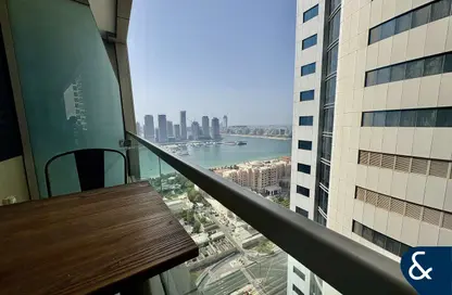 Apartment - 1 Bedroom - 2 Bathrooms for rent in Ocean Heights - Dubai Marina - Dubai