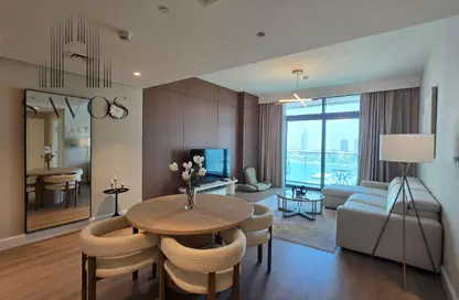 شقة - غرفة نوم - 1 حمام للايجار في برج Beach Vista 1 - بيتش فيستا - إعمار بيتشفرونت - دبي هاربور - دبي