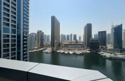شقة - غرفة نوم - 2 حمامات للايجار في باي سنترال غرب - باي سنترال - دبي مارينا - دبي