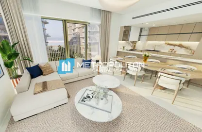 Apartment - 2 Bedrooms - 3 Bathrooms for sale in The Beach House - Fahid Island - Abu Dhabi