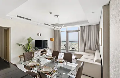 Apartment - 2 Bedrooms - 2 Bathrooms for rent in Paramount Tower Hotel  and  Residences - Business Bay - Dubai