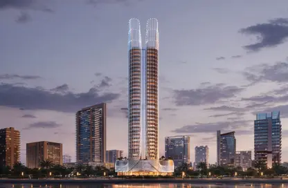 Apartment - 1 Bedroom - 2 Bathrooms for sale in Binghatti Skyhall - Business Bay - Dubai