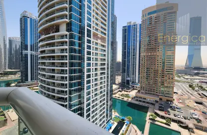 Apartment - 1 Bedroom - 2 Bathrooms for rent in New Dubai Gate 2 - JLT Cluster A - Jumeirah Lake Towers - Dubai