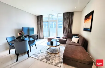 شقة - غرفة نوم - 2 حمامات للايجار في حافة الخليج - الخليج التجاري - دبي