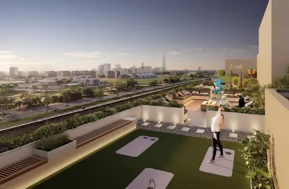 Apartment - Studio - 1 Bathroom for sale in Ghaff Land Residence - Dubai Studio City - Dubai Apartment - Studio - 1 Bathroom for sale in Ghaff Land Residence - Dubai Studio City - Dubai