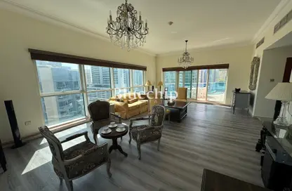 Apartment - 2 Bedrooms - 3 Bathrooms for rent in Cascades Tower - Dubai Marina - Dubai
