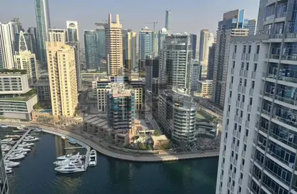 شقة - 2 غرف نوم - 3 حمامات للايجار في برج ذا بوينت - دبي مارينا - دبي