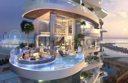 Apartment - 3 Bedrooms - 3 Bathrooms for sale in Damac Bay 2 - Dubai Harbour - Dubai