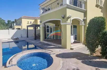 Pool image for: Villa - 3 Bedrooms - 5 Bathrooms for rent in Legacy - Jumeirah Park - Dubai, Image 1