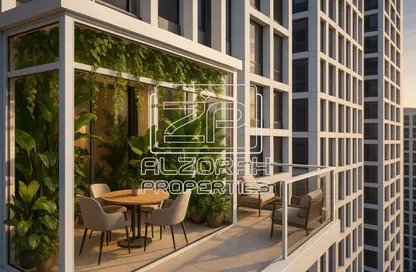 Apartment - 2 Bedrooms - 3 Bathrooms for sale in Cornish Tower - Al Rumaila - Ajman