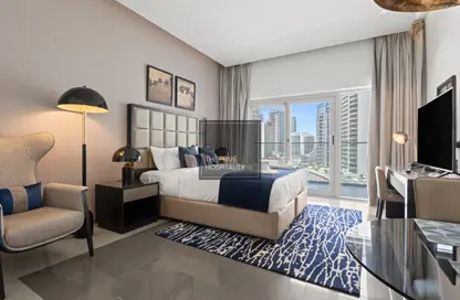 Apartment - Studio - 1 Bathroom for rent in DAMAC Majestine - Business Bay - Dubai