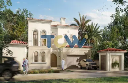 Outdoor House image for: Townhouse - 2 Bedrooms - 3 Bathrooms for sale in Bloom Living - Zayed City (Khalifa City C) - Khalifa City - Abu Dhabi, Image 1