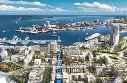 شقة - غرفة نوم - 1 حمام للبيع في مارينا فيوز تاور 2 - مارينا فيوز - ميناء راشد - دبي