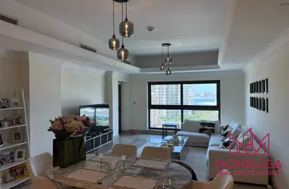Apartment - 1 Bedroom - 2 Bathrooms for sale in The Fairmont Palm Residence South - The Fairmont Palm Residences - Palm Jumeirah - Dubai