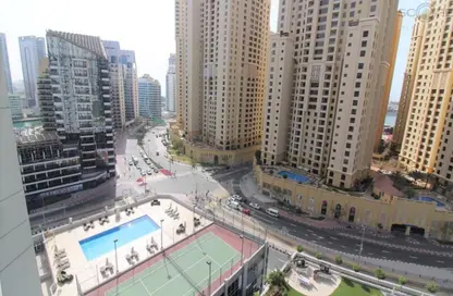 شقة - غرفة نوم - 2 حمامات للبيع في رصيف المينا - مارينا وارف - دبي مارينا - دبي