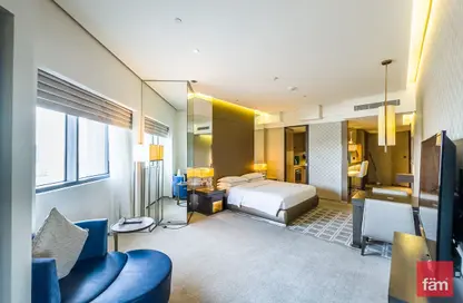 Room / Bedroom image for: Apartment - 1 Bathroom for sale in Hyatt Regency Creek Heights Residences - Dubai Healthcare City - Dubai, Image 1