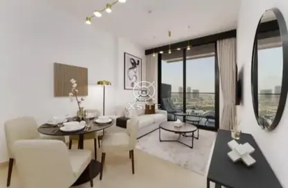 Apartment - 1 Bedroom - 2 Bathrooms for rent in Binghatti Crest - Jumeirah Village Circle - Dubai