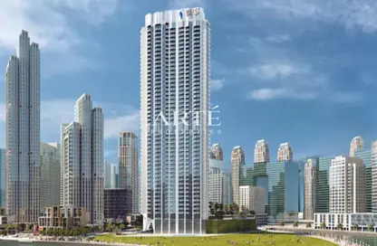 Apartment - Studio - 1 Bathroom for sale in Peninsula Three - Peninsula - Business Bay - Dubai