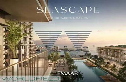 Apartment - 2 Bedrooms - 2 Bathrooms for sale in Seascape - Mina Rashid - Dubai
