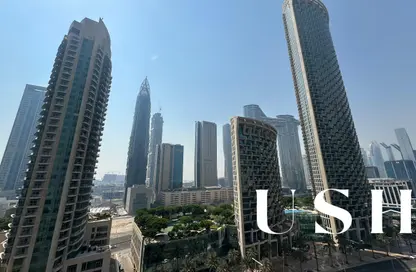 شقة - غرفة نوم - 2 حمامات للايجار في برج ستاندبوينت 2 - أبراج ستاند بوينت - دبي وسط المدينة - دبي