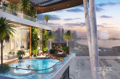 Apartment - 2 Bedrooms - 3 Bathrooms for sale in Damac Bay 2 - Dubai Harbour - Dubai